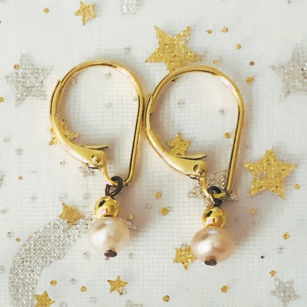 Vintage Pearl Earrings